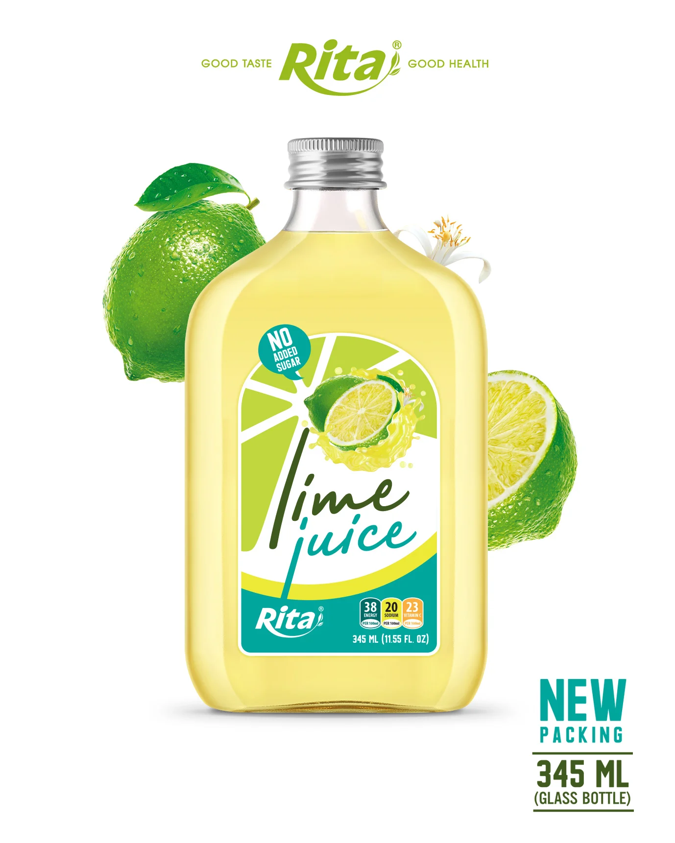 Best Lime Juice Drink Nfc Free Sugar Rita Beverage