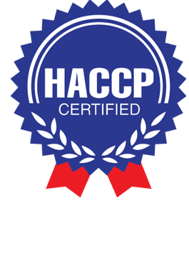 RITA beverage HACCP certificate