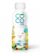 100% Coconut water fresh with orange