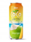 100% pure Coconut water with Pulp and mango