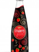 1L Glass bottle Strawberry Fruit Juice