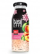 200ml best natural Basil Seed Peach Flavor