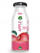 200ml Glass bottle  Apple Juice white label