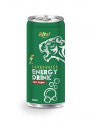 250ml Carbonated Energy Drink Low Sugar