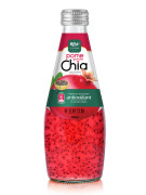Hot Product Chia Seed Drink With Pomegranate Flavor 