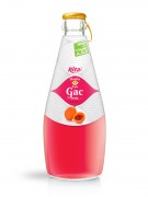 290ml glass bottle Gac fruit juice drink