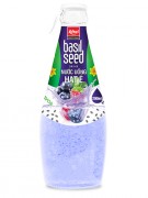 290ml glass bottle basil seed blueberry
