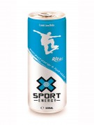 320ml Slim Can Sport Energy Drinkblue