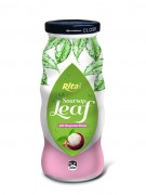 330ml Soursop juice leaf green tea drink with mangosteen flavour