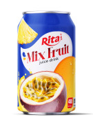 Best buy 330ml short can tropical mix fruit juice