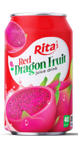 Best buy 330ml short can tropical red dragon fruit juice