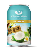 Best natural Rita coconut water 330ml short can