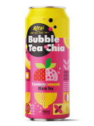 Wholesale Bubble Tea With Chia Strawberry And Lemonade