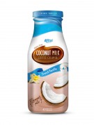 Coconut milk coffee creamer French Vanilla 280ml glass bottle