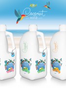 Juice packaging design Bottle PP Coconut water 
