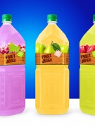 Pet Bottle 2L tropical fruit drinks