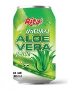 Natural aloe vera juice white label  330ml