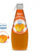 New Good taste Fresh Natural Pumpkin Juice 290ml glass bottle