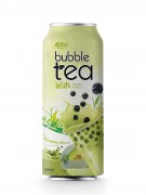 Bubble Tea with tapioca pearls Honeydew