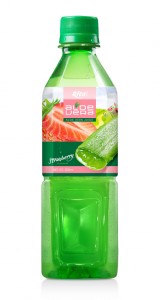 aloe vera juice  strawberry 500ml GreenBottle