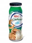 Cashew Milk in Glass Bottle RITA brand