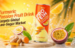 Turmeric Passion Fruit Drink Targets Global Low-Sugar Market