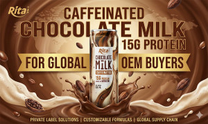 Caffeinated Chocolate Milk 15G Protein for Global OEM Buyers