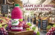 Grape juice drink in export packaging