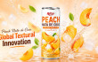 Peach Nata de Coco with Real Pulp: A Global Textural Innovation