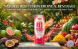 Natural Red Fusion Tropical Fruit Blend 325ml Can Drives US Beverage Import Trends