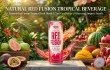 Natural Red Fusion Tropical Fruit Blend 325ml Can Drives US Beverage Import Trends