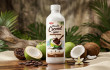 1L PET chocolate coconut water produced with aseptic cold filling