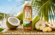 Coconut Water with Pear and Ginger Gains Global Momentum