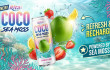 RITA’s Coco Sea Moss: Coconut Water with Strawberry & Lemon in 325ml Can