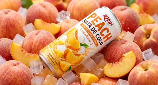 Peach Nata de Coco and the Rise of Textured Fruit Drinks