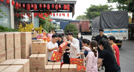 Rita and the Union Strengthen Bonds and Show Gratitude to Employees – A Beautiful Cultural Tradition of Unity at Rita