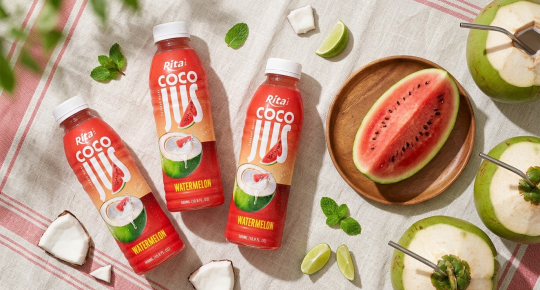 RITA’s Coco Jus Coconut Water with Watermelon for Global Markets