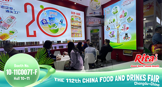 Rita Food & Drink Co., Ltd Shines at The 112th China Food and Drinks Fair 2025