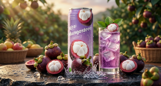Discover sparkling mangosteen drink solutions from Vietnam