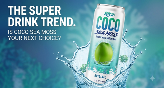 Consumer Shift Toward Functional Hydration Drives Demand for Sea Moss Coconut Water