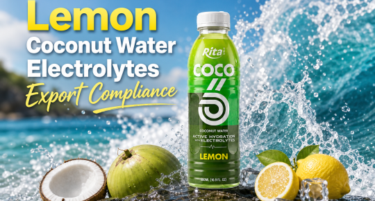 How Lemon Coconut Water With Electrolytes Meets Export Regulations