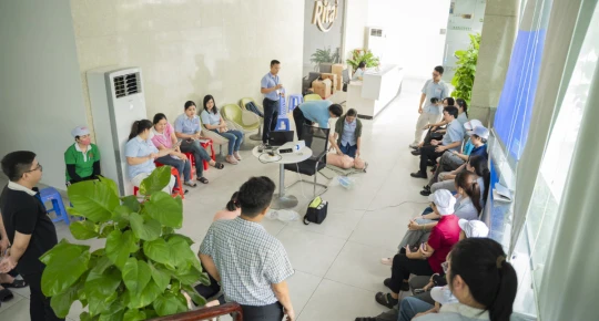 First Aid and Occupational Safety Training Course at Rita Company