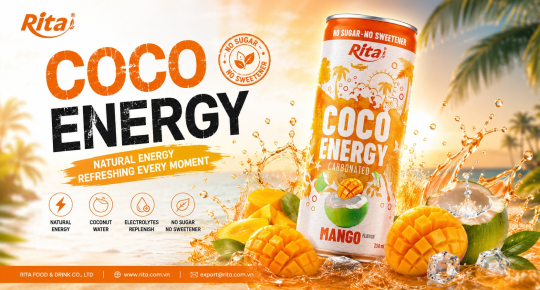 Functional carbonated beverages sourced from Vietnam