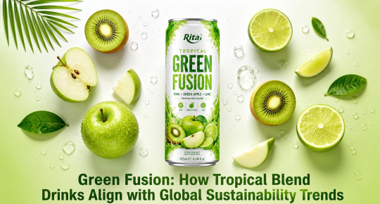 Green Fusion: How Tropical Blend Drinks Align with Global Sustainability Trends