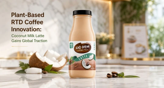 Plant-Based RTD Coffee Innovation: Coconut Milk Latte Gains Global Traction