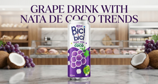 Grape Drink with Nata de Coco Market Trends for US and European Importers in 2025