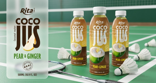 Coconut Water with Pear and Ginger Gains Global Momentum