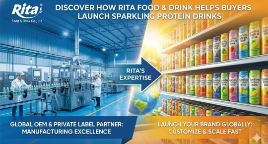 Sparkling Protein Drink for Global OEM Expansion