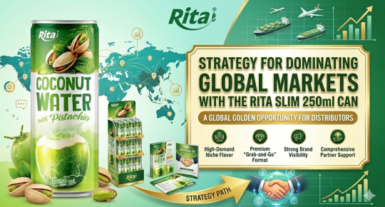 Strategy for Conquering the Export Market with the Slim 250ml Can – A Golden Opportunity for Distributors