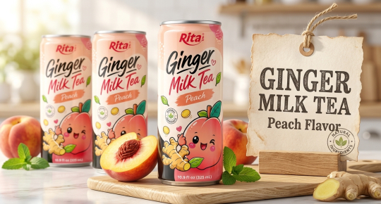 How Ready-to-Drink Ginger Milk Tea With Peach Flavor Is Shaping the US and European Beverage Market